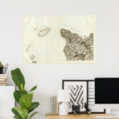 Cherbourg Poster (Thuiskantoor)