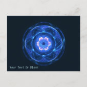 Cherenkov Radiation Briefkaart (Voorkant)