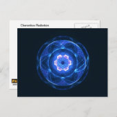 Cherenkov Radiation Briefkaart (Voorkant / Achterkant)