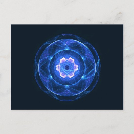 Cherenkov Radiation Briefkaart (Voorkant)