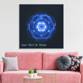 Cherenkov Radiation Canvas Afdruk (Insitu (Woonkamer))