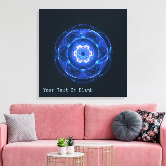 Cherenkov Radiation Canvas Afdruk (Insitu (Woonkamer))