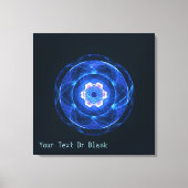 Cherenkov Radiation Canvas Afdruk (Voorkant)