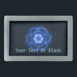 Cherenkov Radiation Gesp<br><div class="desc">Met een blauwachtige, fractale weergave van de Cherenkov-straling als gevolg van de opslag van verbruikte splijtstofstaven voor kernreactoren in water. Voeg je eigen tekst toe. De blauwe gloed in het water is Cherenkov-straling. Wanneer een geladen deeltje met een hogere snelheid dan de snelheid van het licht in dat medium door...</div>