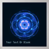 Cherenkov Radiation Poster (Voorkant)