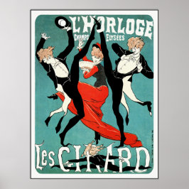 Cheret Art Nouveau Poster: Les Girard: Dans Poster