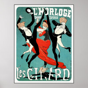 Cheret Art Nouveau Poster: Les Girard: Dans Poster