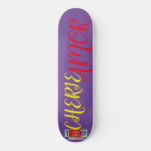 CHERIE AMOR Skateboard /JMT USA (Voorkant)