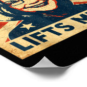 Cherie Berry Lifts Me Up Propaganda Ster Nc Funny  Poster (Hoek)