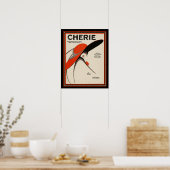 "Cherie" Deco Foxtrot Sheet Music 16 x 20 afdrukke Poster (Keuken)