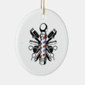 Cherie Huntley Het Barber Collectie Keramisch Ornament (Rechts)