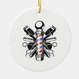 Cherie Huntley Het Barber Collectie Keramisch Ornament