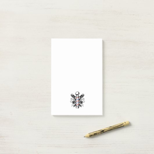 Cherie Huntley Het Barber Collectie Post-it® Notes (Op bureau)