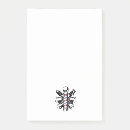 Cherie Huntley Het Barber Collectie Post-it® Notes (Voorkant)