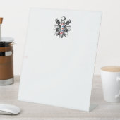 Cherie Huntley Het Barber Collectie Reclamebord Met Voetstuk (Insitu)