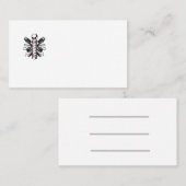 Cherie Huntley Het Barber Collectie Visitekaartje (Voorkant / Achterkant)