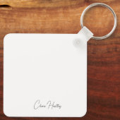 Cherie Huntley Sleutelhanger (Achterkant)