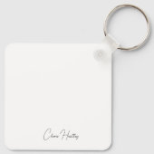 Cherie Huntley Sleutelhanger (Achterkant)