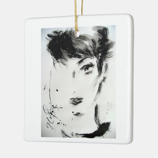 Cherie Keramisch Ornament (Links)