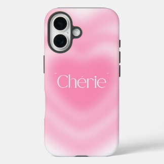 Cherie Pink Heart Iphone Case | Roze esthetiek