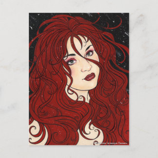 Cherie Pinup Briefkaart