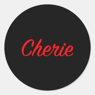 Cherie Ronde Sticker