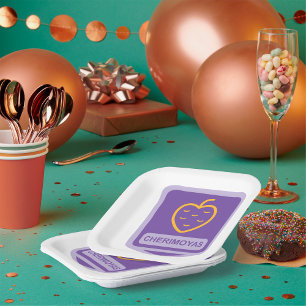 Cherimoyas Papieren Bordje