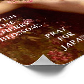 CHERISCH DE CHERRY BLOSSOMS POSTER (Hoek)