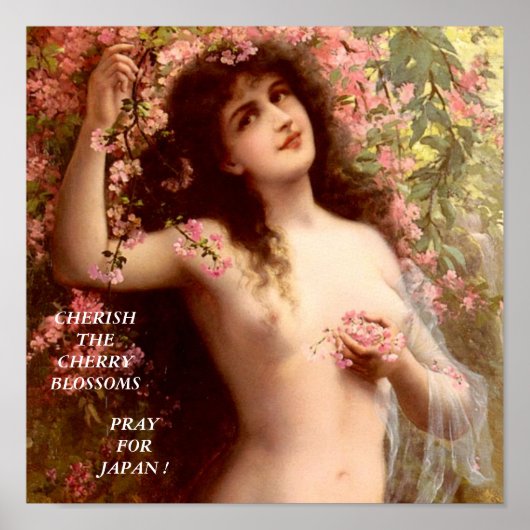 CHERISCH DE CHERRY BLOSSOMS POSTER (Voorkant)