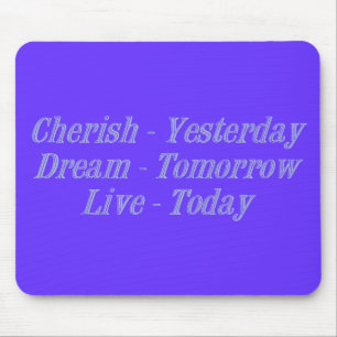 Cherish blue muismat