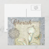 Cherish Briefkaart (Voorkant / Achterkant)