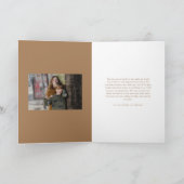 Cherish elk moment 2 foto Holiday Kerstmis Feestdagen Kaart (Binnen)