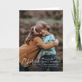 Cherish elk moment 2 foto Holiday Kerstmis Feestdagen Kaart