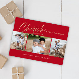 Cherish Elke Moment 3 foto Feestdagenkaart