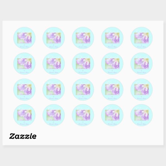 Cherish Envelope Sticker Sjabloon (Vel)