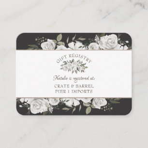 Cherish Floral Vrijgezellenfeest Gift Registry Informatiekaartje