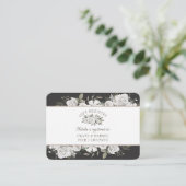  Cherish Floral Vrijgezellenfeest Gift Registry Informatiekaartje (Staand voorkant)