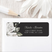 Cherish Floral Wedding Retouradres Etiket (Insitu)