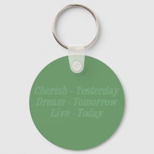 Cherish green sleutelhanger