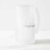 Cherish Groom Matglas Bierpul (Voorkant rechts)