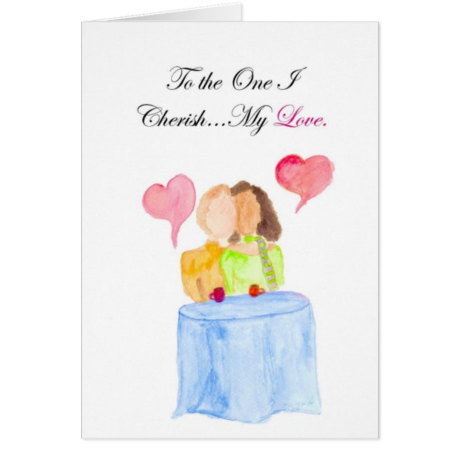 Cherish Interracial BW/WM Bright (Voorkant)