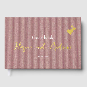 Cherish Memories with the Luxury Silk Vows Gastenboek