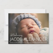 Cherish the Moment: Gepersonaliseerd Magnetische B Magnetische Uitnodiging (Voorkant)