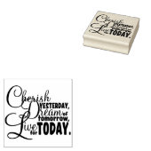Cherish Today Rubberstempel (Gestempeld)