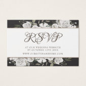  Cherish Wedding Website RSVP Plaats Kaarten Visitekaartje (Voorkant)