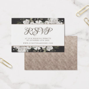 Cherish Wedding Website RSVP Plaats Kaarten Visitekaartje