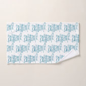 Cherish What matter Blauwgroen Bad Handdoek (Handdoek)