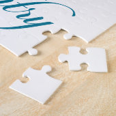 Cherish What matter Blauwgroen Legpuzzel (Zijkant)