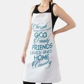 Cherish What matter Blauwgroen Schort (Insitu)