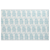 Cherish What matter Blauwgroen Stof (Fat Quarter)